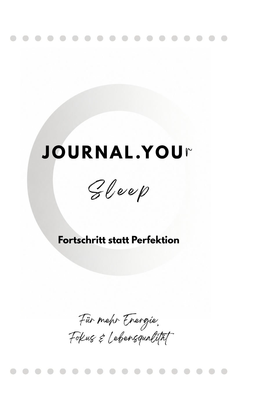 Cover von Journal.You Sleep